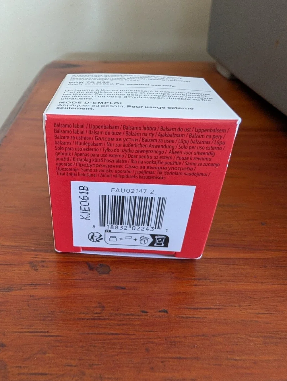 NIB Farmacy Lip Smoothie - Apple Lip Balm FULL SIZE